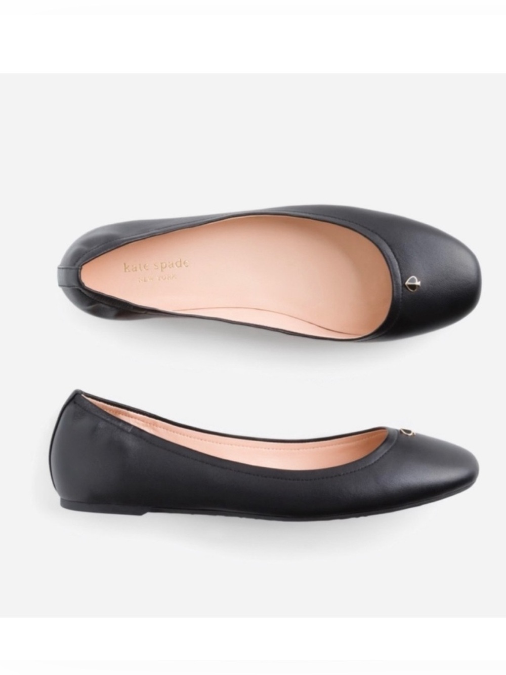 Kate Spade Kora leather ballet flats
